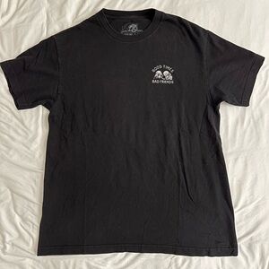 Lurking Class Sketchy Tank Good Times Bad Friends Black T-Shirt Size Large